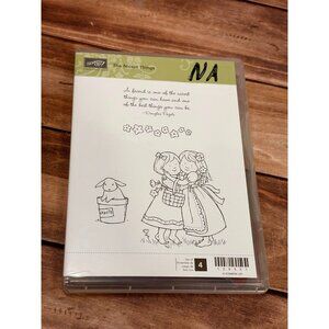 STAMPIN' UP! 120531 THE NICEST THINGS RUBBER MOUNTED STAMP SET OF 4 EASTER